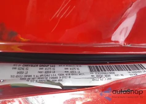 2014 Dodge Challenger Sxt Plus из США, поврежденный, VIN 2C3CDYAG6EH136930